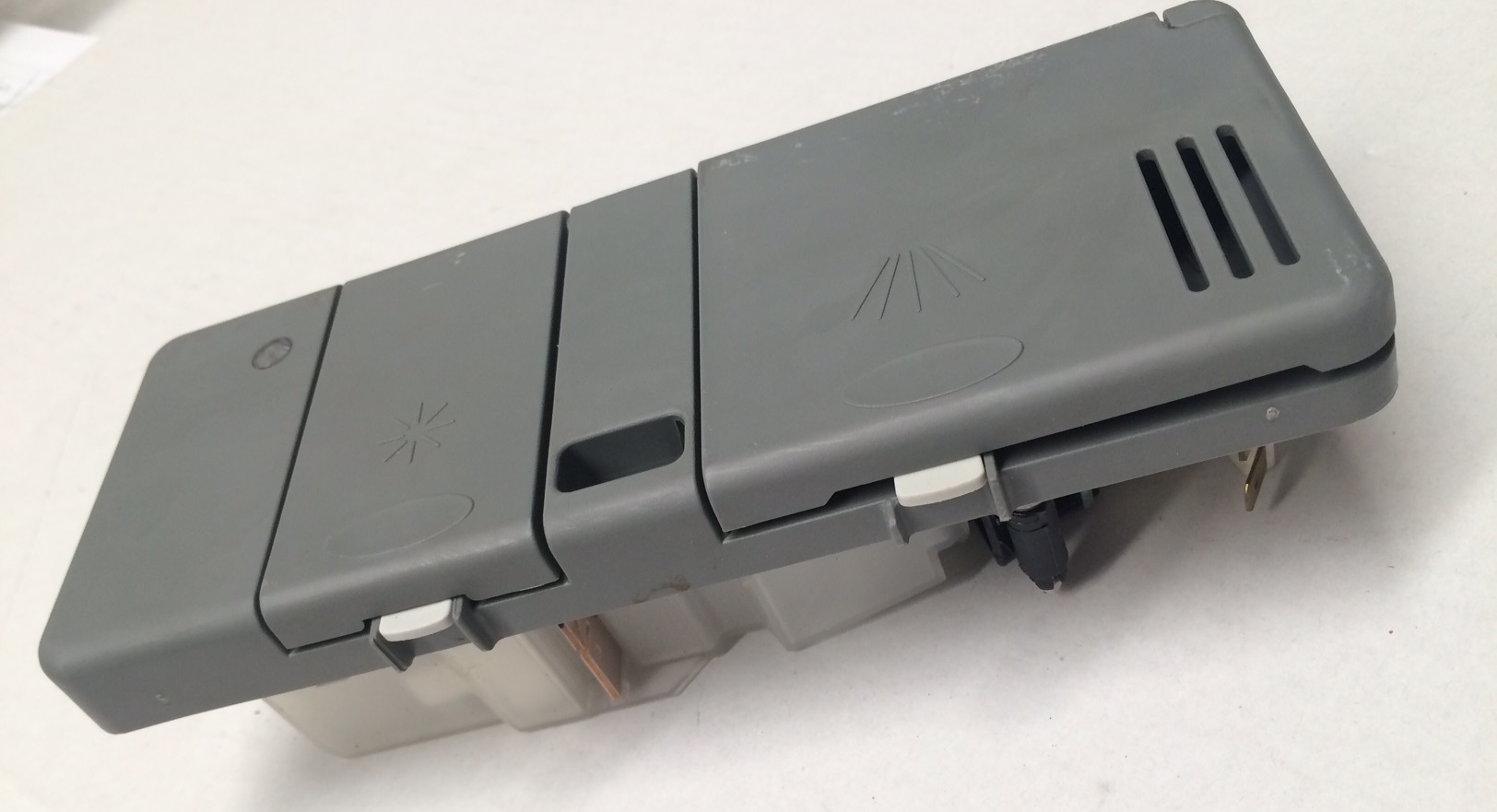 407135813/1 Dishlex DX303 Series Dual Dishwasher Detergent Dispenser