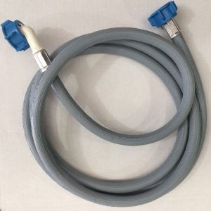 0072 Universal Hot Water Inlet Hose 1.5M 3/4 Elbow 