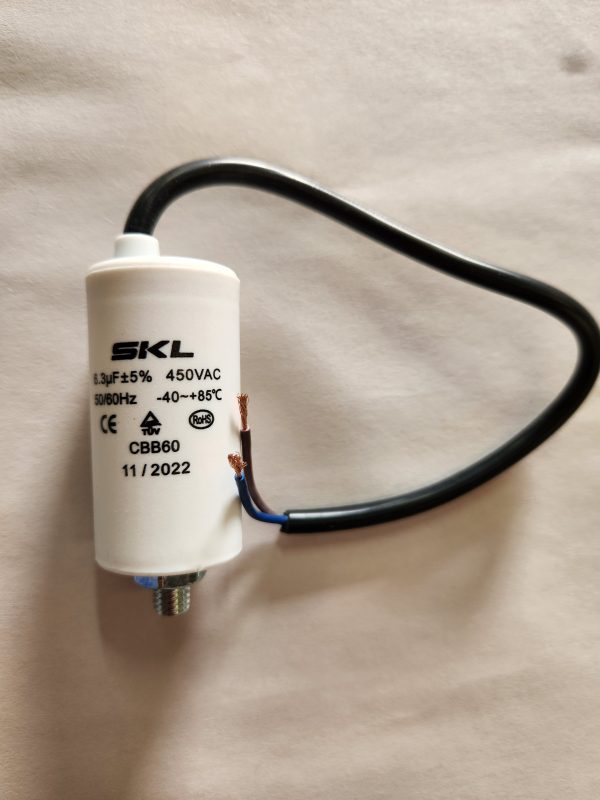 CAP06.3UF/6.3MF Capacitor With Wire