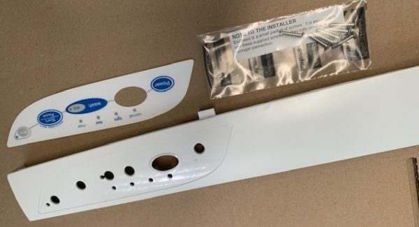 521812 Dishwasher Handle Kit Wh Fisher & Paykel GENUINE Part *soiled*