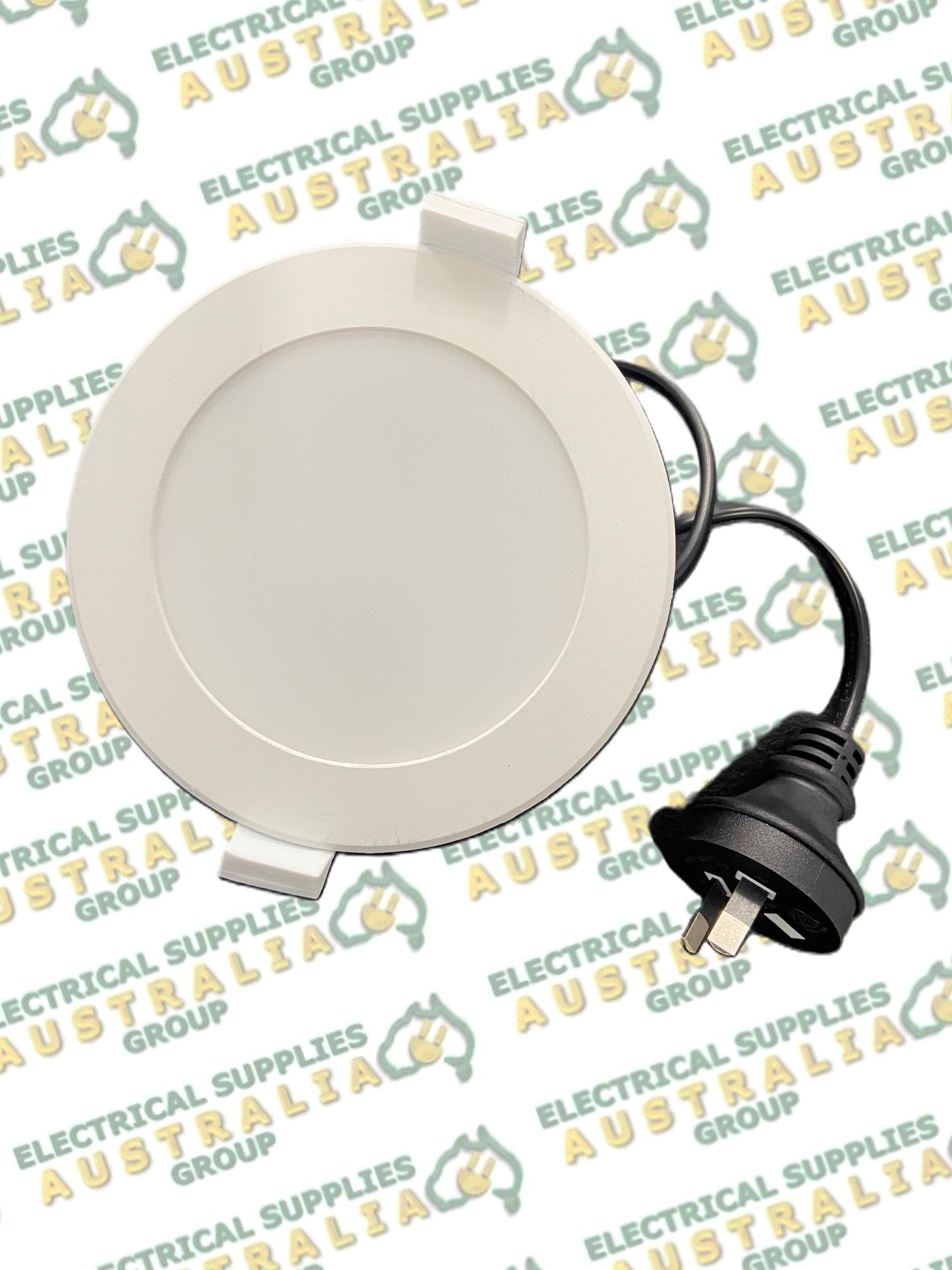 10w Tri colour LED Dimmable Downlight 90mm