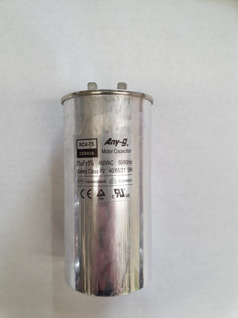 Universal 75 UF Metal Capacitor Electrical Supplies Australia