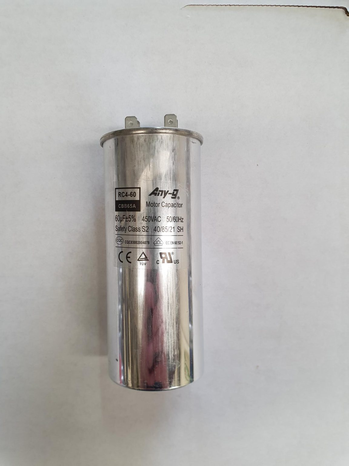 Universal 60 UF Metal Capacitor Electrical Supplies Australia