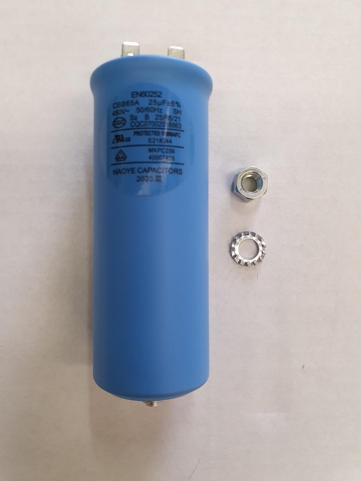 Universal 25 UF Metal Capacitor Electrical Supplies Australia