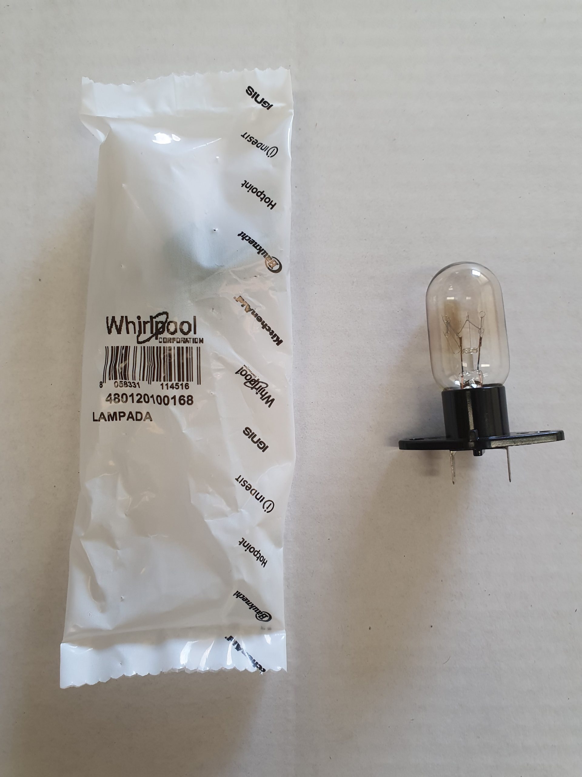 480120100168 Whirlpool Microwave Light Bulb 30w Electrical Supplies