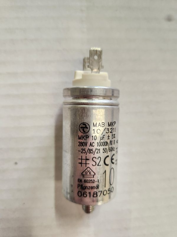 06532630 Miele 10UF/MF Capacitor (Soiled Stock/Used)