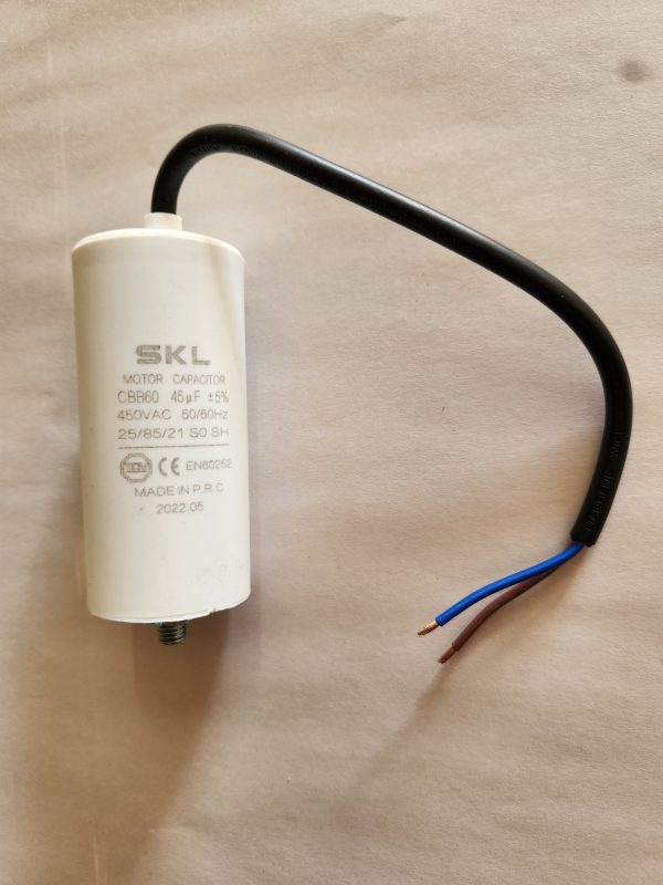 45UF/MF Capacitor With Wire/Cable