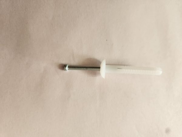 30098NLS Mushroom Head Nylon Nail In Anchor 100 Pack
