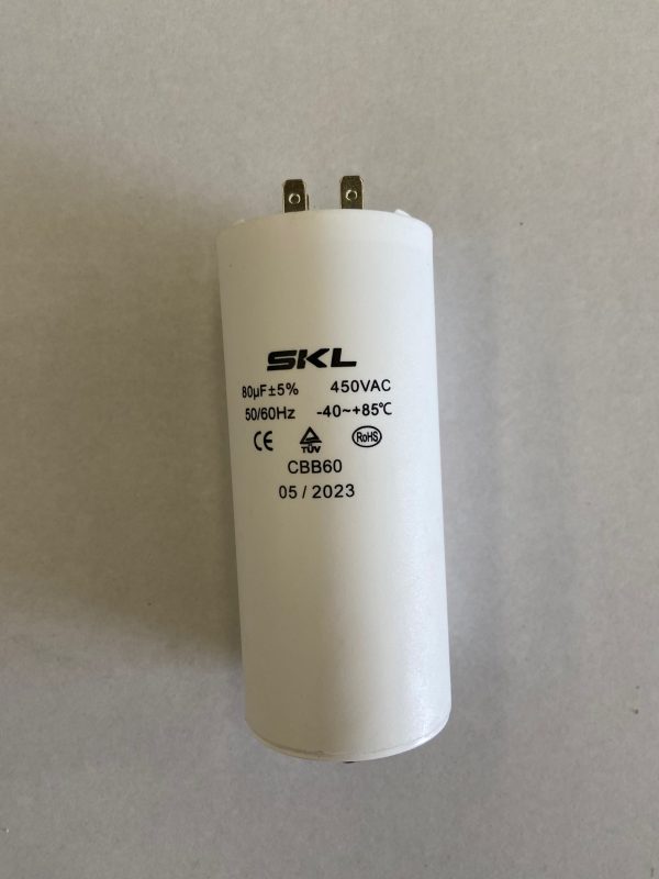 80UF Start/Run Capacitor with 4 terminals