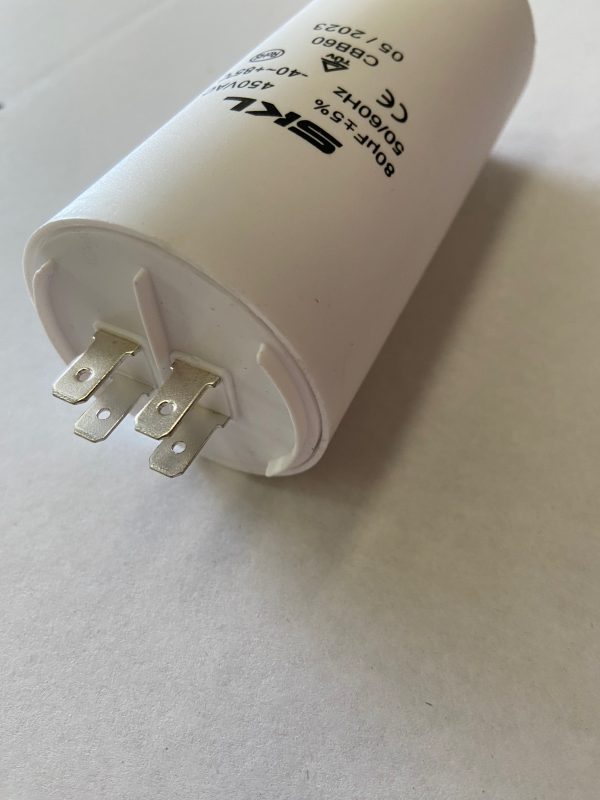 80UF Start/Run Capacitor with 4 terminals - Image 2