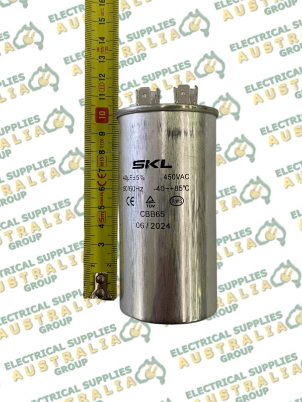 Universal 40uf Metal Capacitor - Image 3